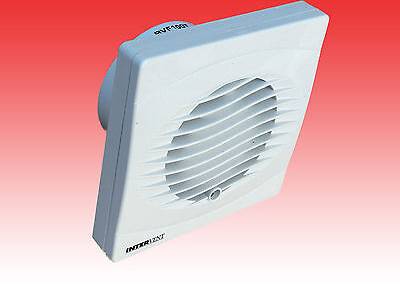 4 Inch 100mm Toilet Bathroom Extractor Fan Humidity Timer Model