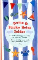 Memo & Sticky Notes Folder Nautical