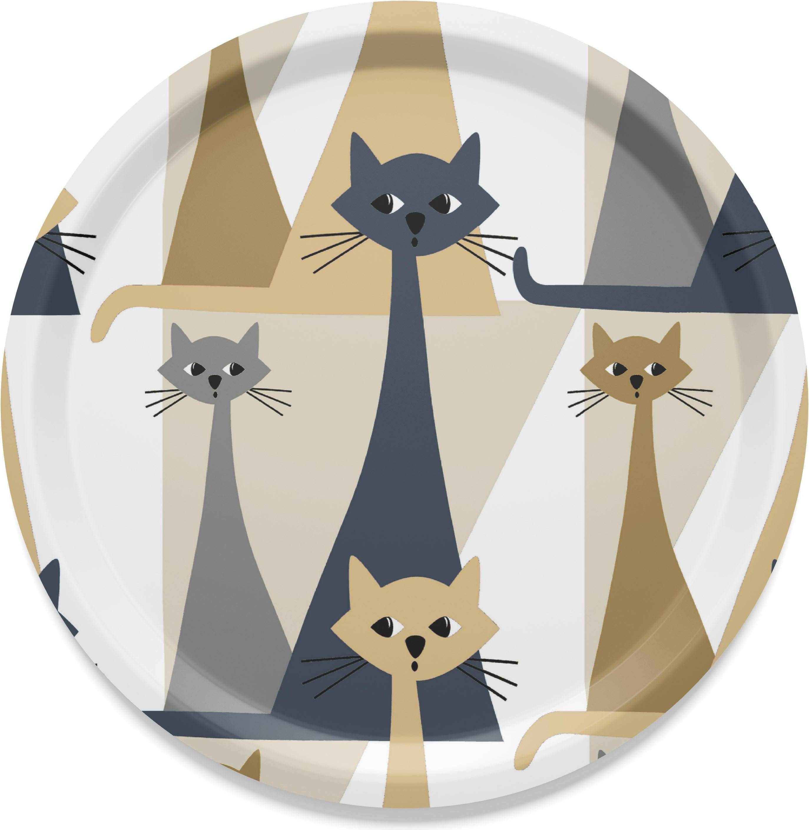 Arvidssons Textil Kitty Rund Bricka Serveringsbricka