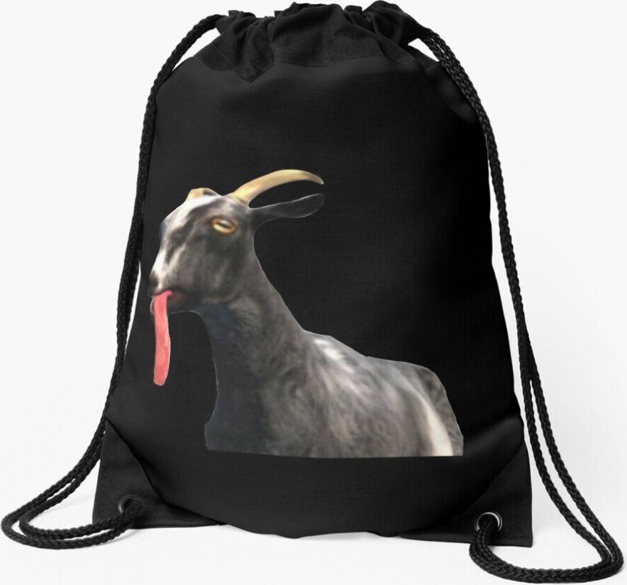 Famgem Drawstring Bag Goat Simulator Sport Gym Shoe Backpack