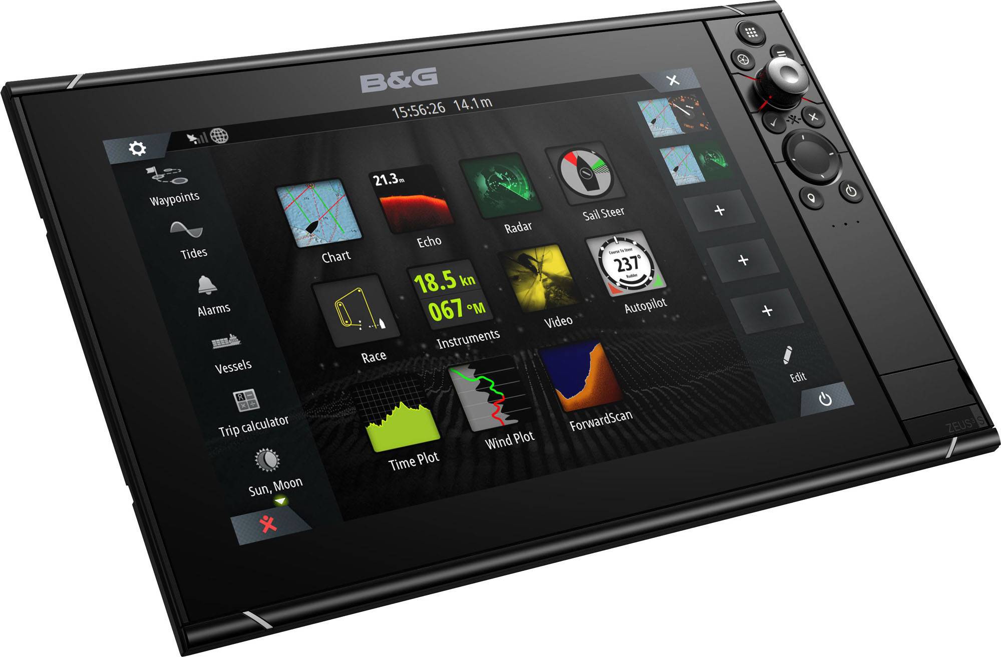 Zeus 3S 12 Kartenplotter mit Touch-Display
