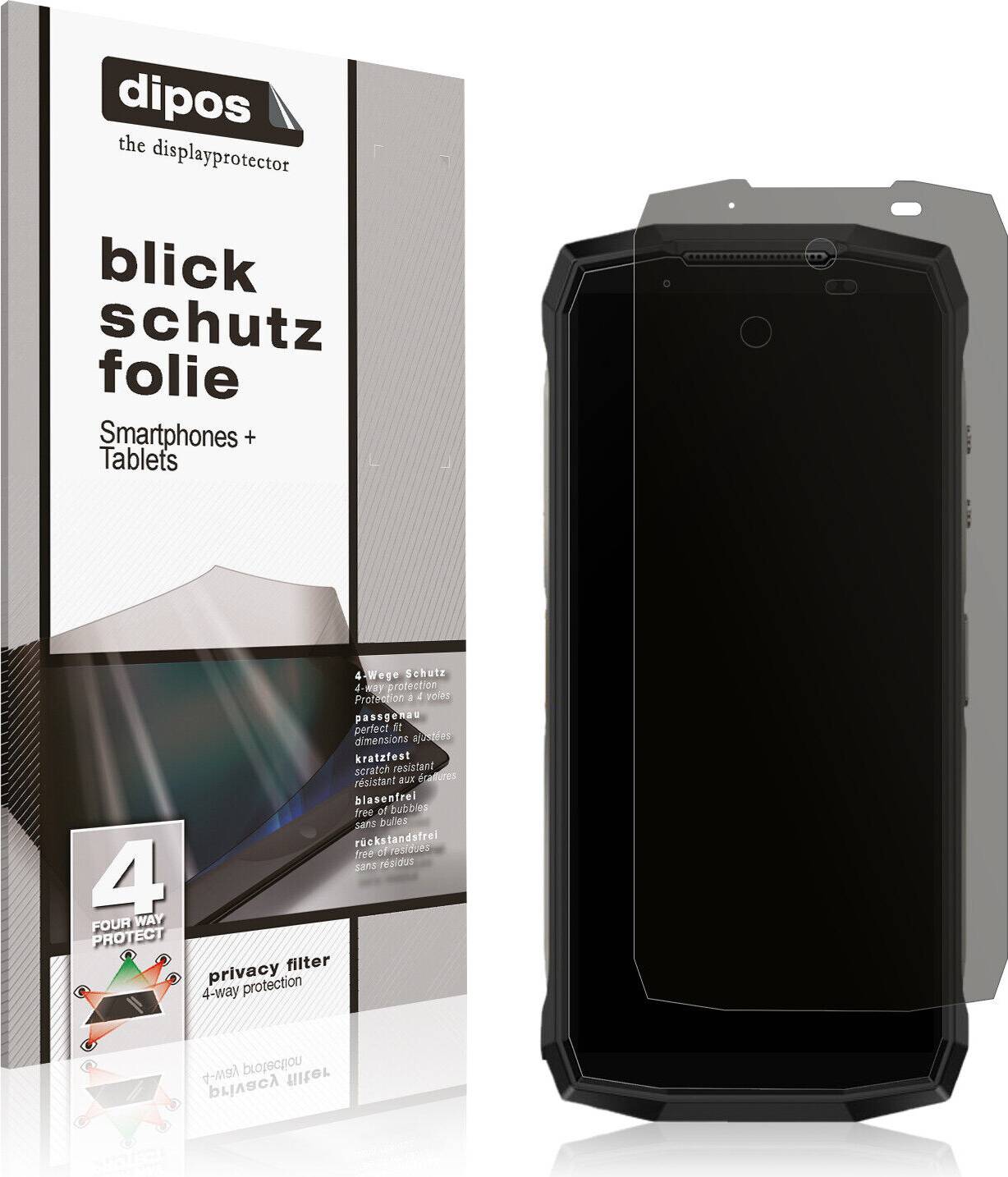 Dipos Screen Protector for Ulefone Armor Mini 20 4-Way Protection