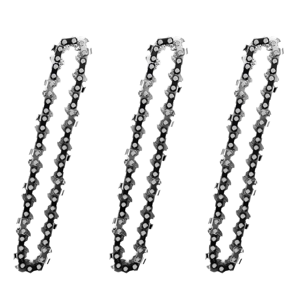 Mini chain saw Spactz 3pcs 4-Inch 1/4 Inch Mini Chainsaw Replacement Chain