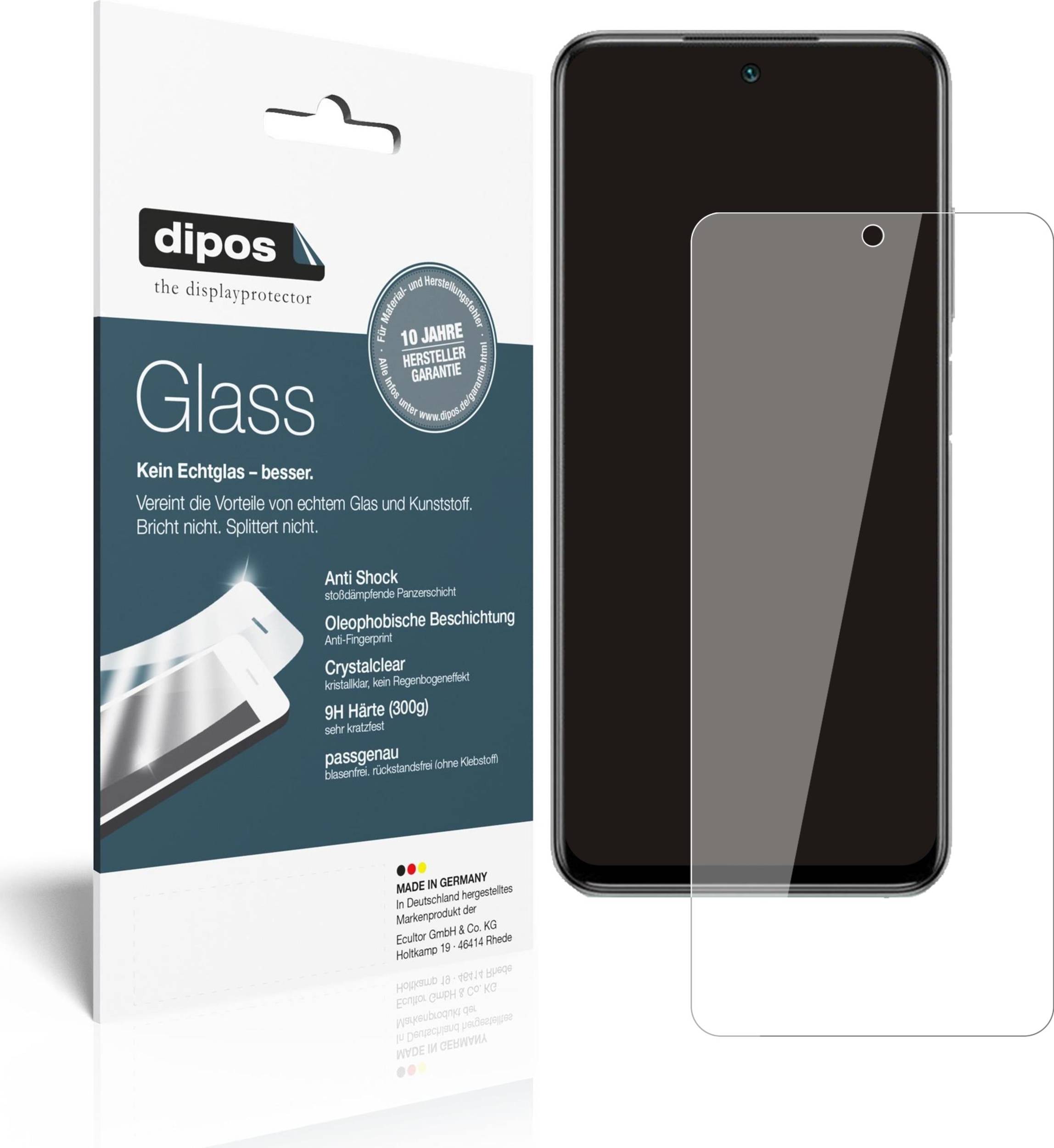 Dipos Screen Protector Redmi Note 10T 5G 9H