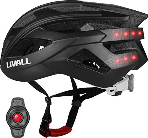 Smart Fahrradhelm mit LED Rücklicht und Blinker