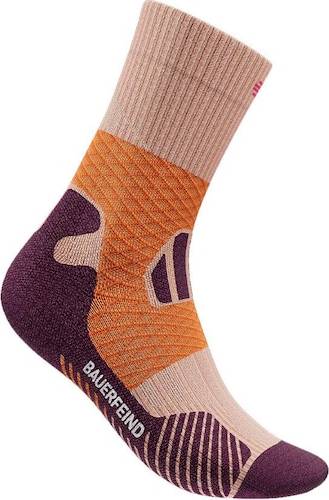 Compression socks for women Bauerfeind Trail Run Compression Socks - Mid Cut