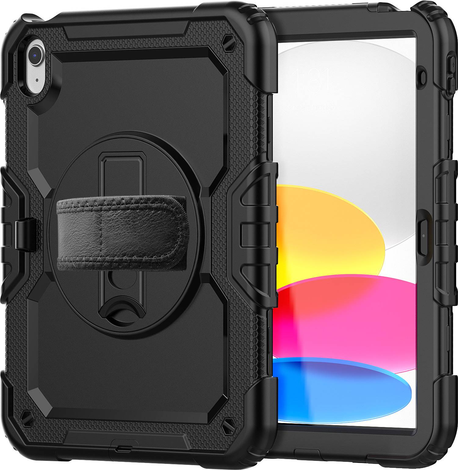 Apple ipad 10th generation Sdtek Case for Apple iPad 10.9-Inch 10th Generation Rugged Cover Stand Handle