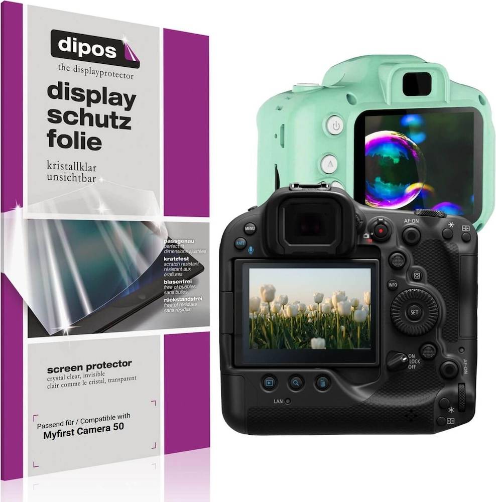 Dipos 4x Screen Protector Myfirst Camera 50