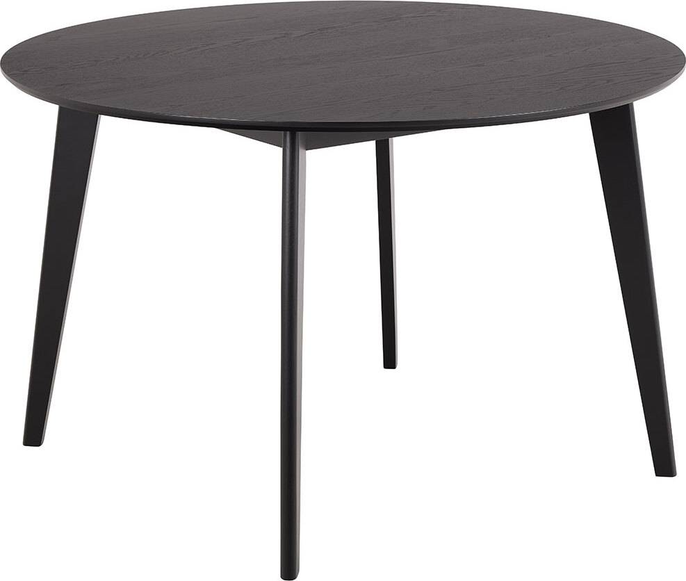 Ebuy24 Roxby Rund Mat Sort Spisebord 120cm