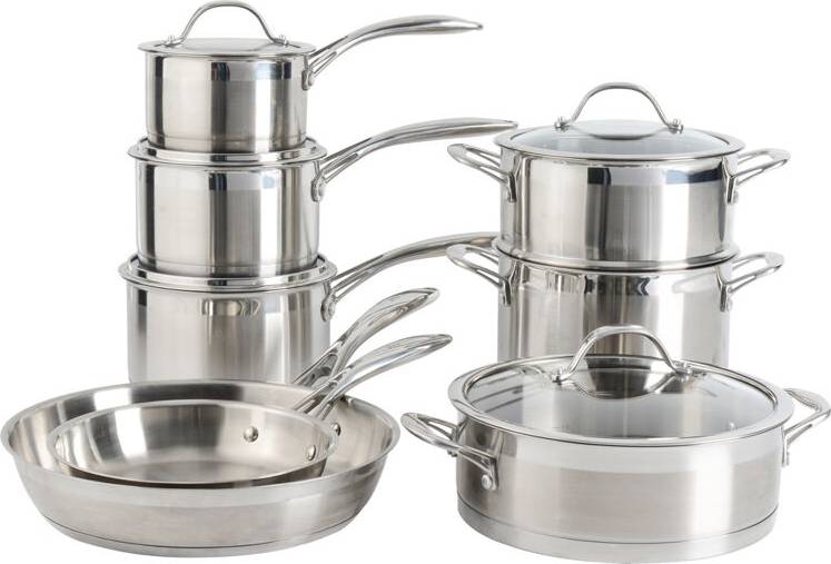 ProCook 8 Cookware Set with lid 8 Parts