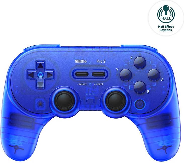 Switch 2 pro controller 8Bitdo Pro 2 Bluetooth Controller for Nintendo Switch - Blue