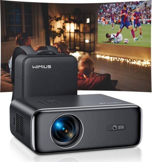 Beamer WiMiUS P62 Smart Beamer Projector