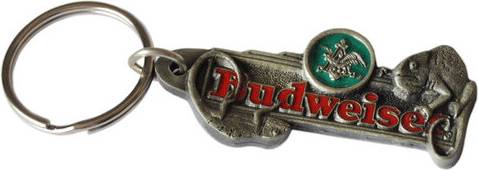 Budweiser Lizards Keyring
