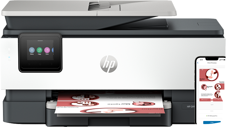 HP OfficeJet Pro 8124e Wireless Inkjet Printer