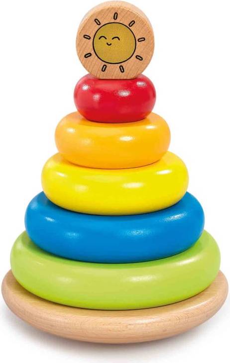 Early Learning Centre Wooden Stacking Rings