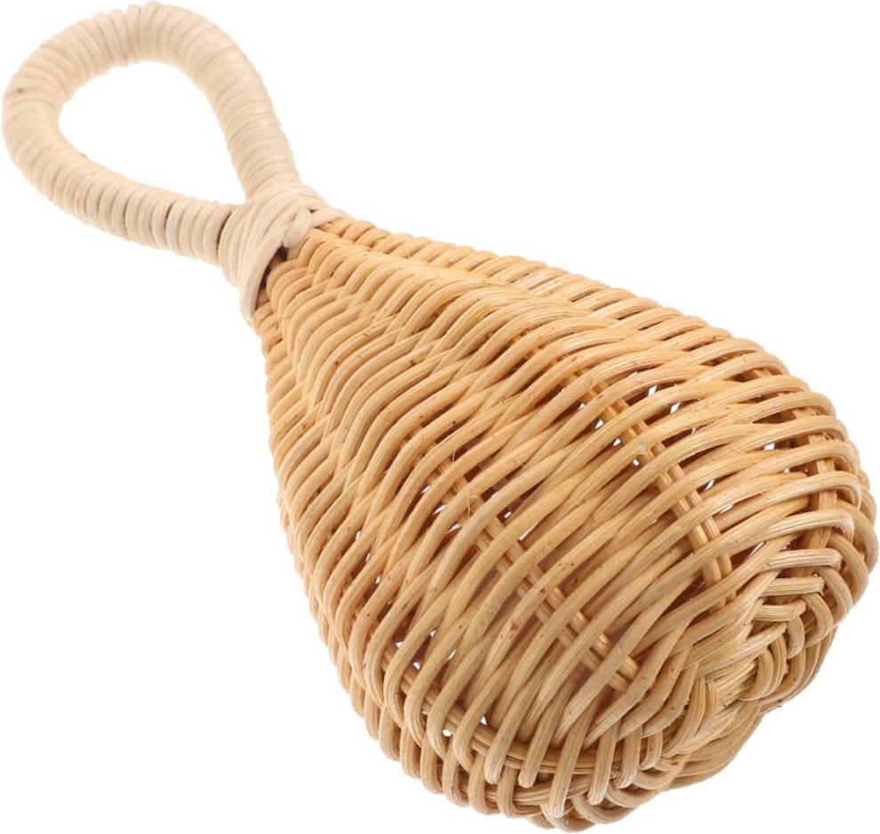 Rattan Rattle for Babies Hand Rattle