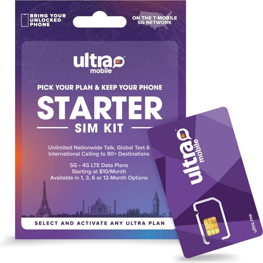 Ultra Mobile Starter SIM Kit