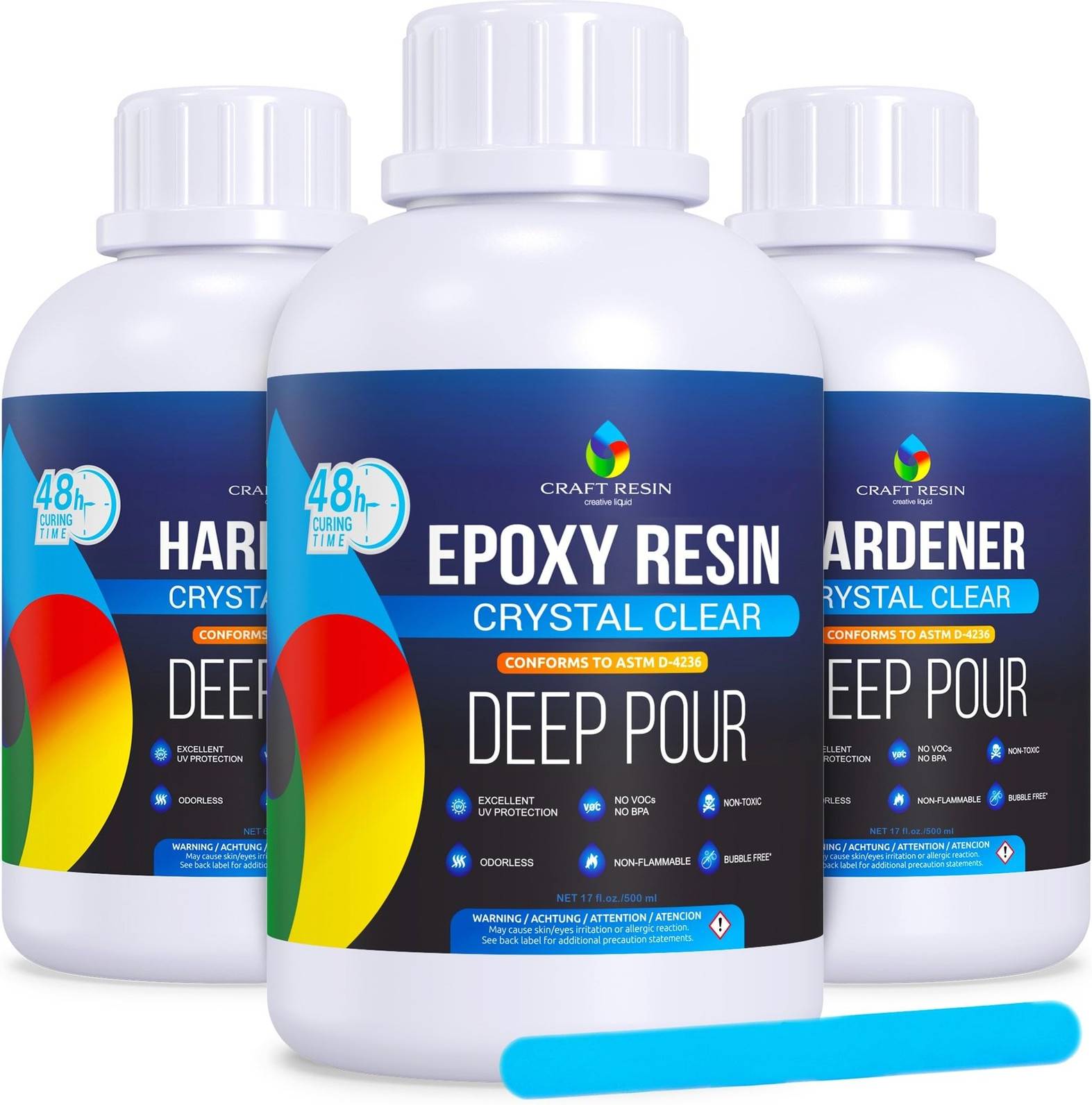 Epoxy resin Deep Pour Epoxy Resin 1.5L Kit
