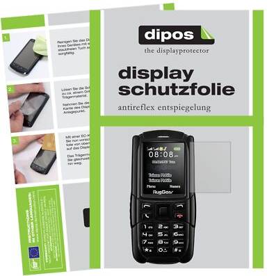 Dipos 2x Screen Protector for Ruggear RG129
