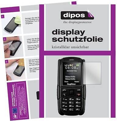 Dipos 6x Screen Protector for Ruggear RG129 (2018) Protection Crystal Clear