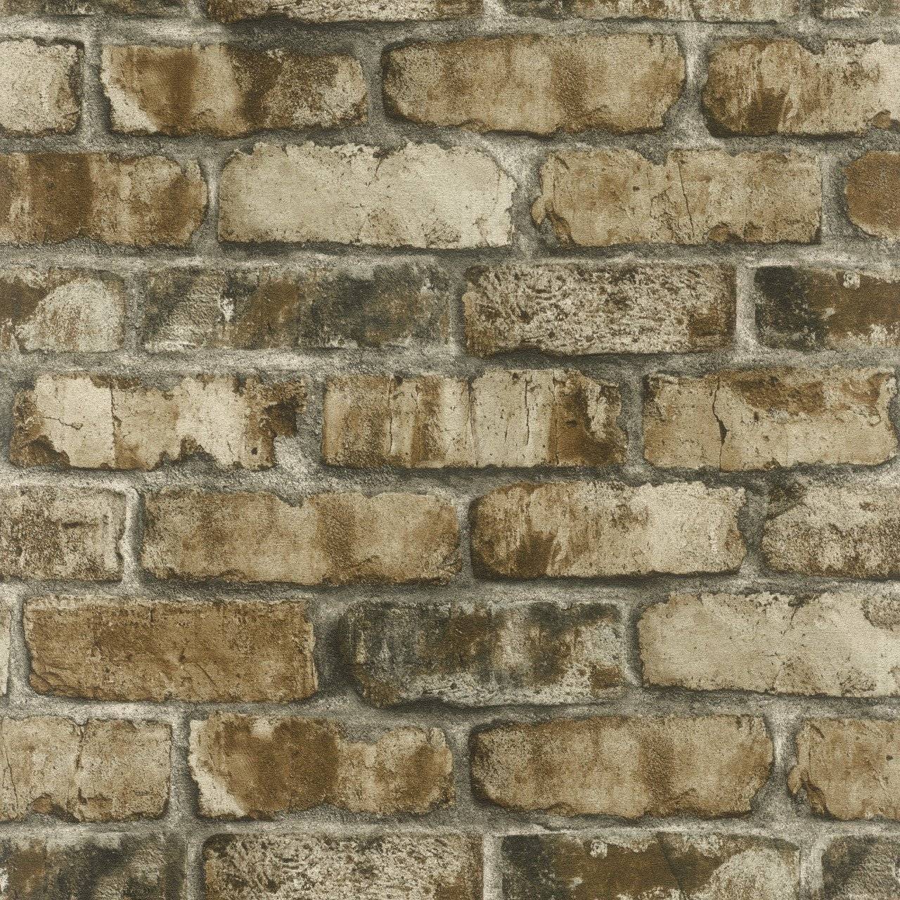 TESA Rasch X Clayton Rustic Industrial Brick