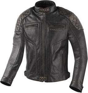 Bogotto Quick-R Motorcycle Leather Jacket - Black Man, Adult
