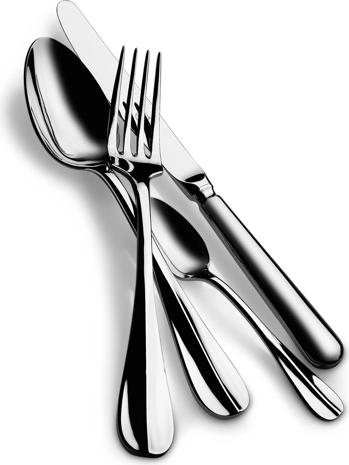 4 Pcs Set Roma Stainless Steel
