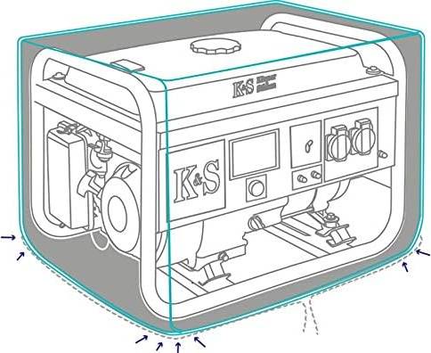 Diesel generator Könner & Söhnen Generator Cover 10