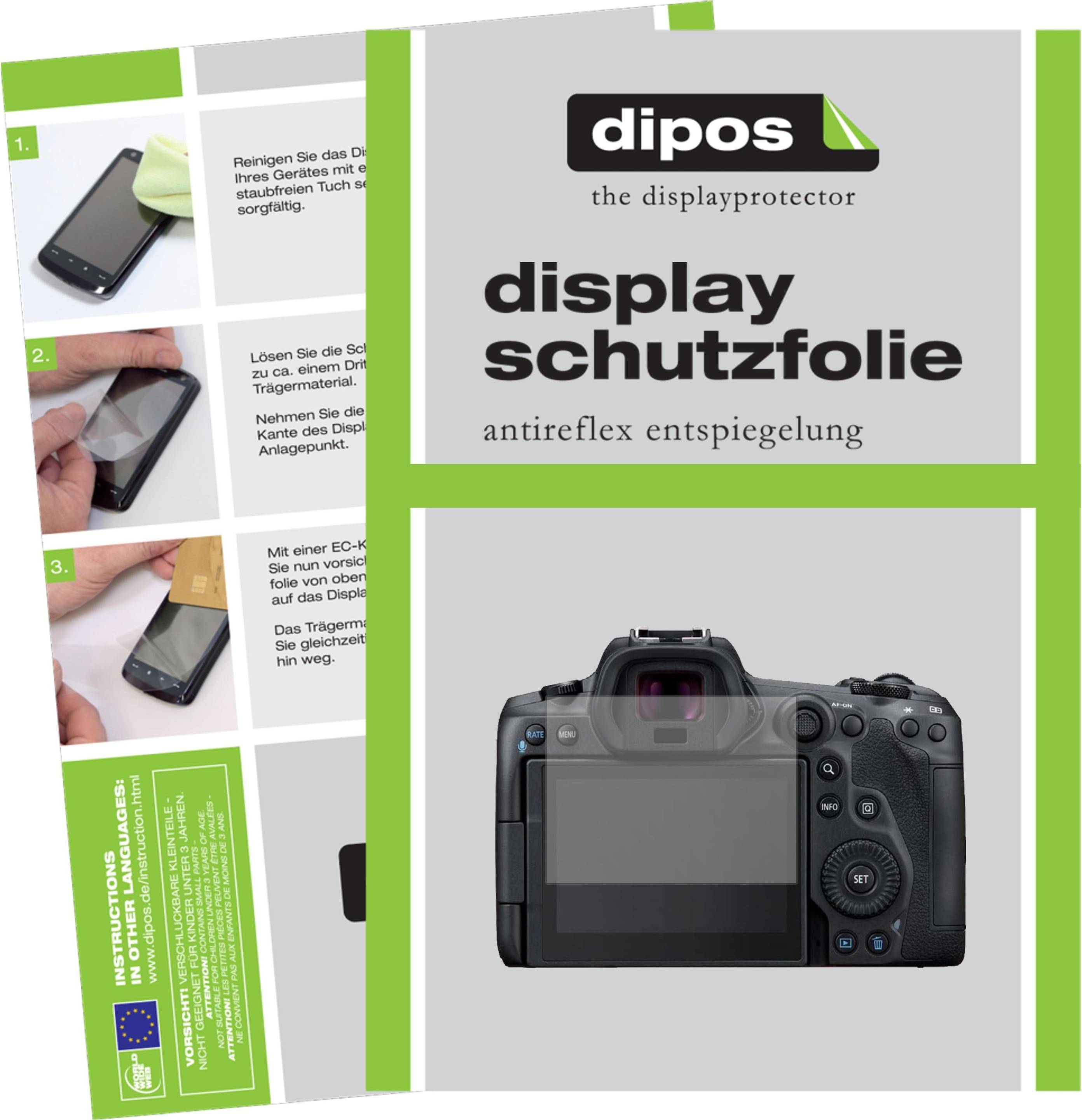 Dipos Screen Protector Canon Eos R5 Anti Glare