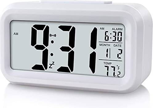 Maxpower Digital Alarm Clock LED Display Night Light