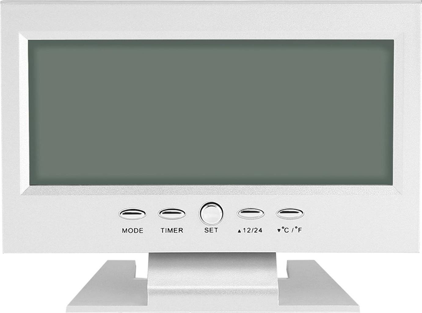 LCD Digital Sound Sensor Table Desk Alarm Clock