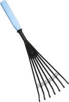 Red Gorilla Short Plastic Rake Sky Blue