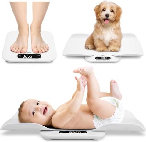 Baby Scale Detachable Tray Auto Rotation