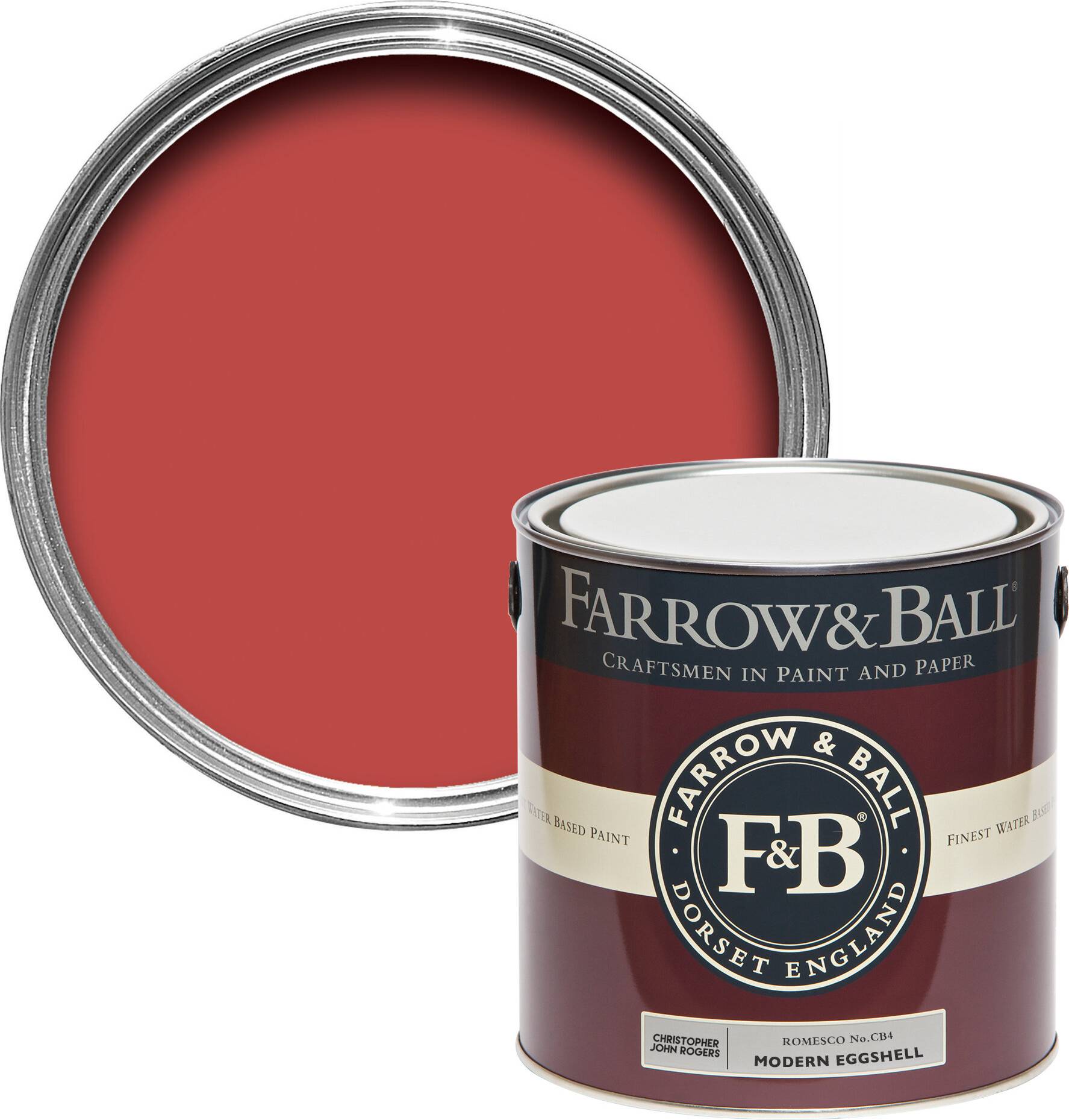 Farrow & Ball Modern Eggshell 2.5l Romesco CB4