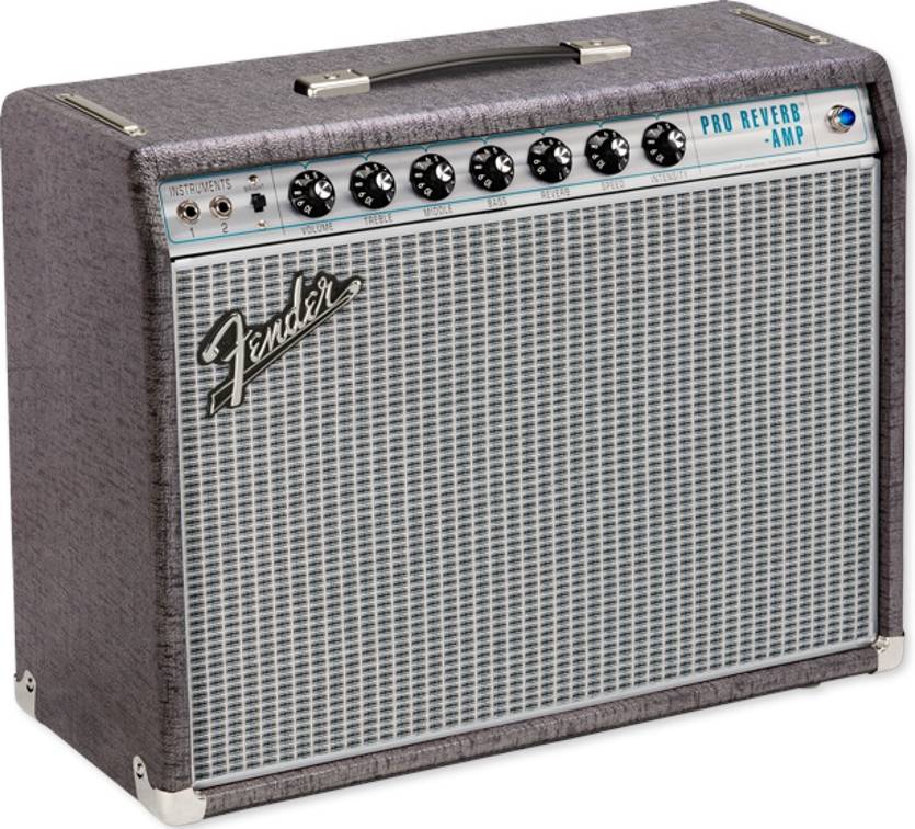 Fender Limited Edition 68 Custom Pro Reverb Pewter Redback