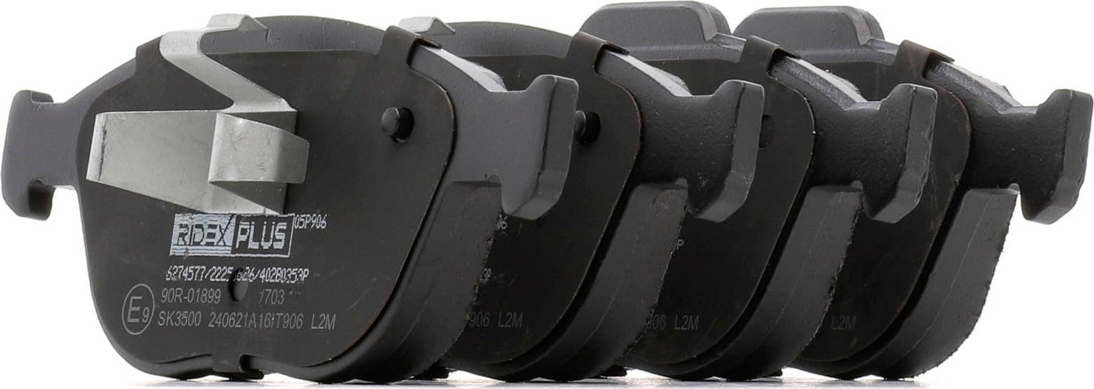 Ridex Plus Brake Pad Set Front Axle