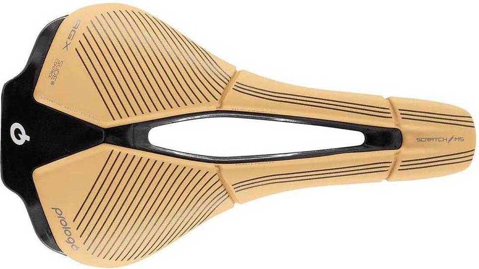 Prologo Scratch M5 PAS AGX Slide Control Rails Nack Sadel Light Brown