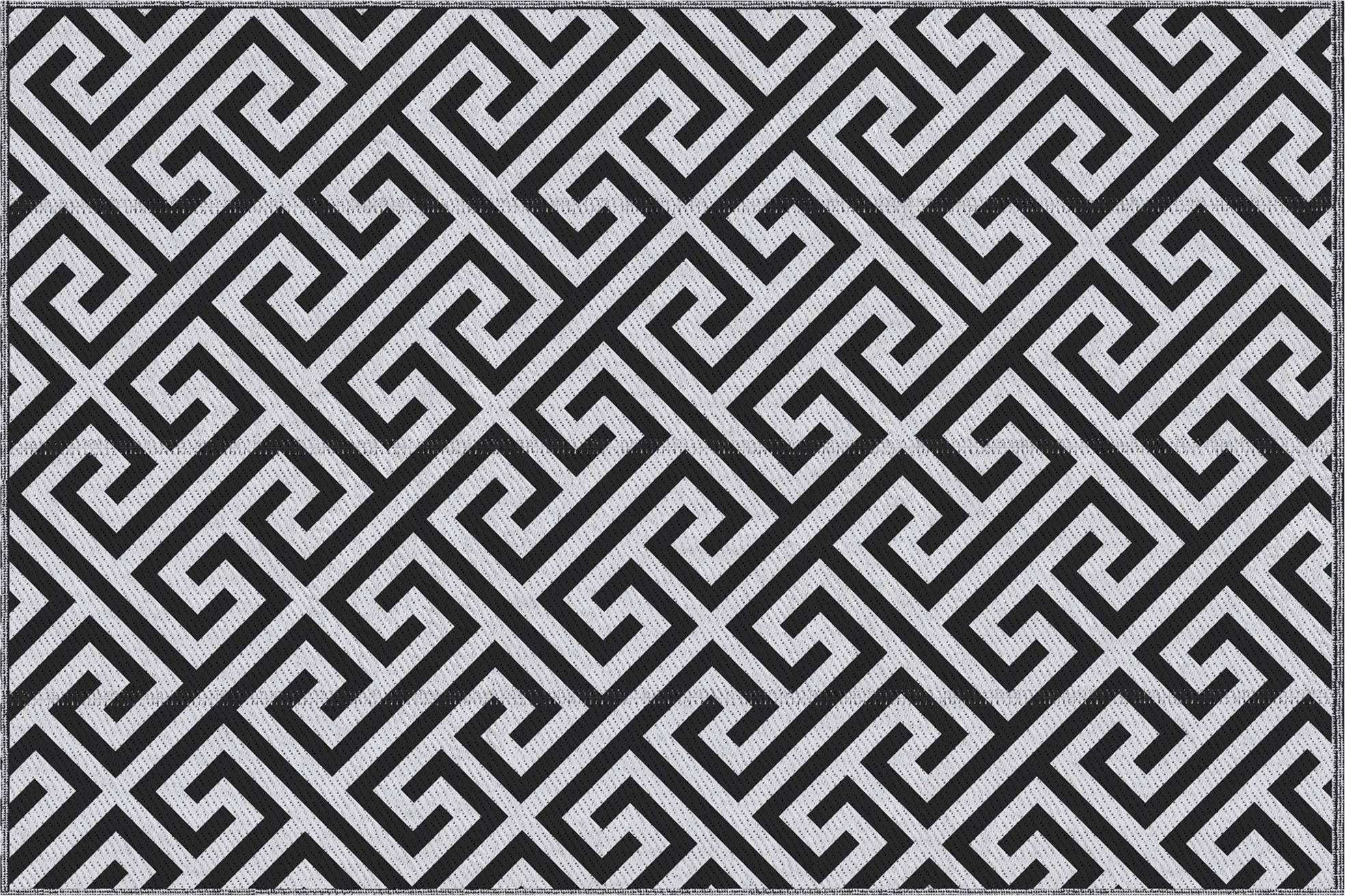 Outdoor rug OutSunny Outdoor Reversible Plastic Straw Rug