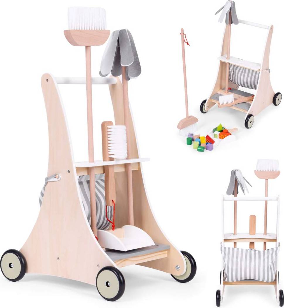 Tralle MST Tre Rengjøringssett Tralle Beige