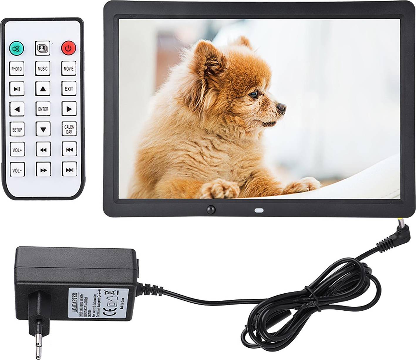 Digital photo frame Zeblaze 14.8 HD Multifunction Motion Detection Digital Photo Frame with Remote Controller