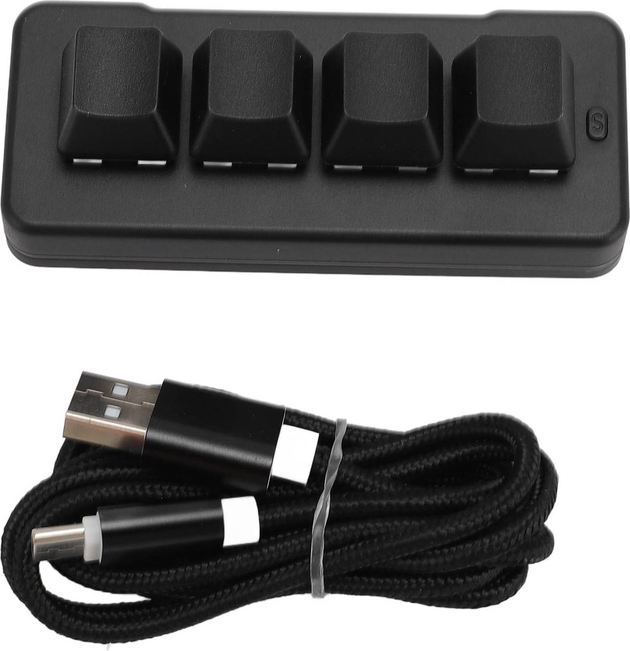 Kw-Trio Wireless Bluetooth USB 4 Key Keyboard
