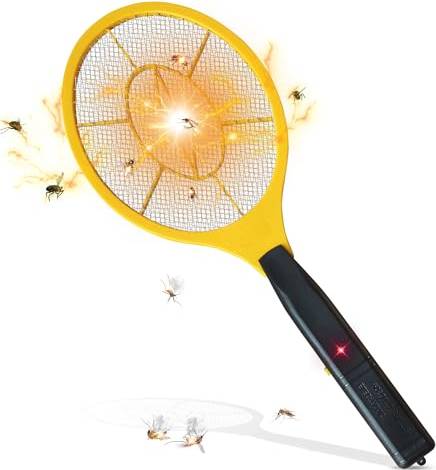 Electric Fly Bug Zapper with Protective Net Layer