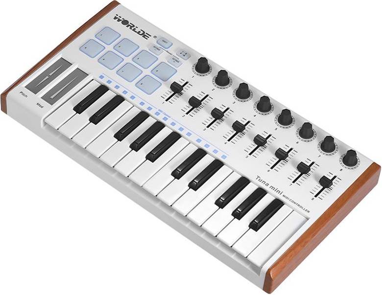 Worlde Tuna Mini Ultra-Portable 25-Key USB Keyboard Controller
