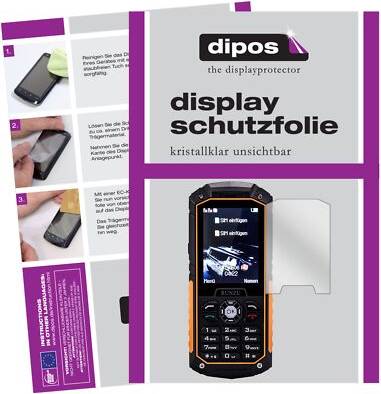 Dipos 2x Screen Protector for Runzu M8 Protection Crystal Clear