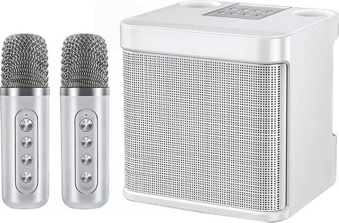 Kids microphone and speaker Portable Dual Microphone Karaoke Machine