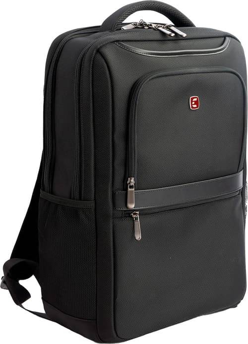 Notebook Backpack City Pro Iv 16" Nylon - Sort