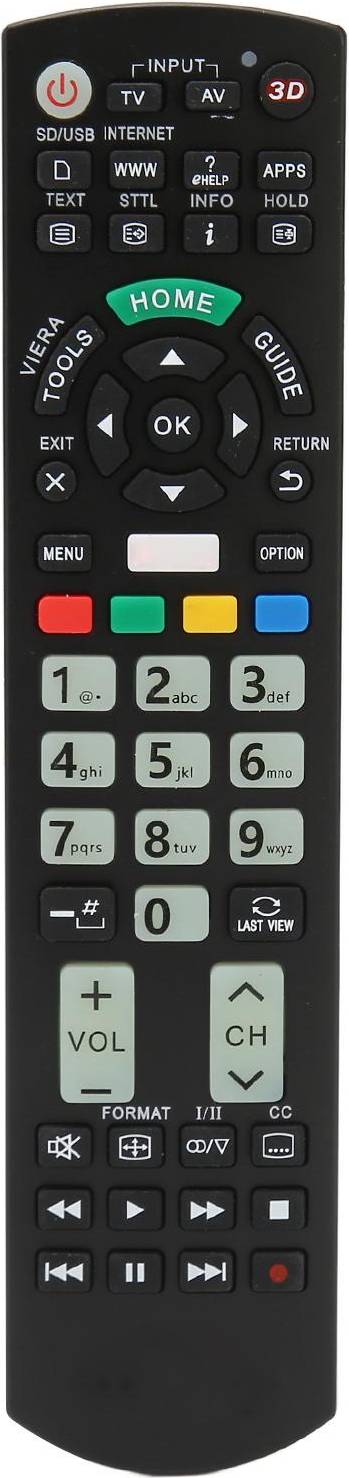 Universal remote Universal Remote Control Ergonomic Lightweight Soft Buttons Replacement