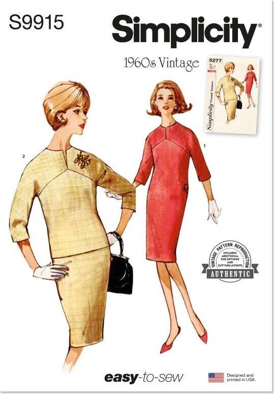 Simplicity Paper Sewing Pattern 9915