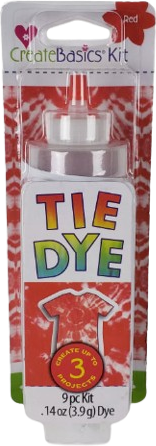 Tie dye kit Create Basics Red Tie Dye 9 Piece Kit