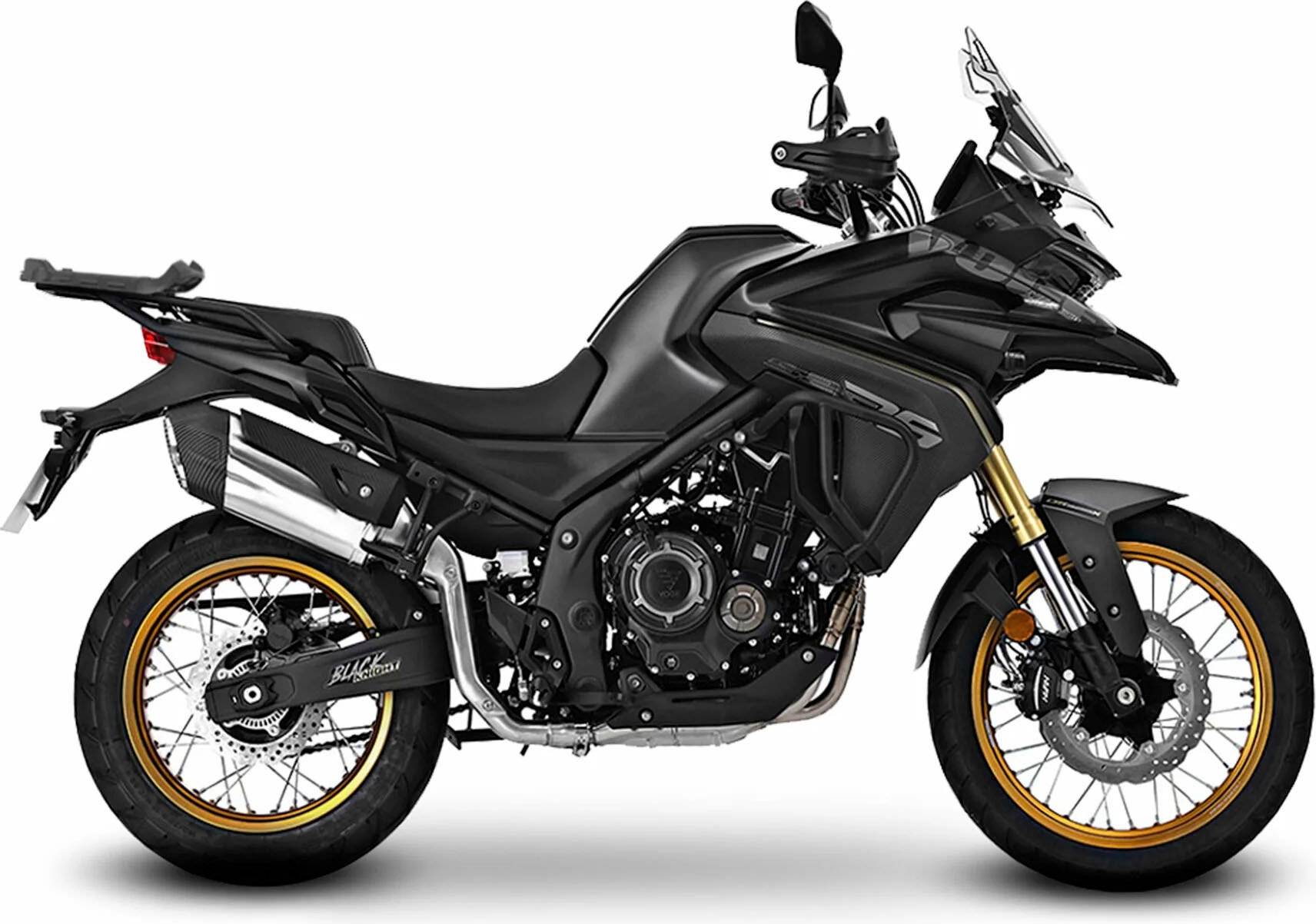 Shad Rear Rack Top Cases Voge 525DSX - Black Knight